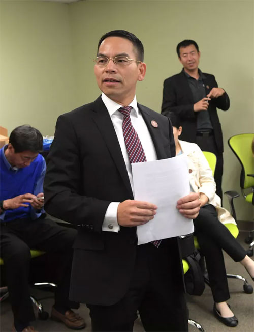 BSport体育官网创始人邱少怀先生当选南加州高校校友联盟副会长